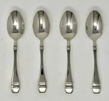 Oneida Roosevelt Set of 4 Dinner / Oval Bowl Soup Spoons 7"