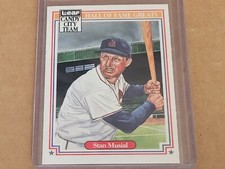 1987 Leaf Hall Of Fame Greats Stan Musial St Louis Cardinals Nmmt