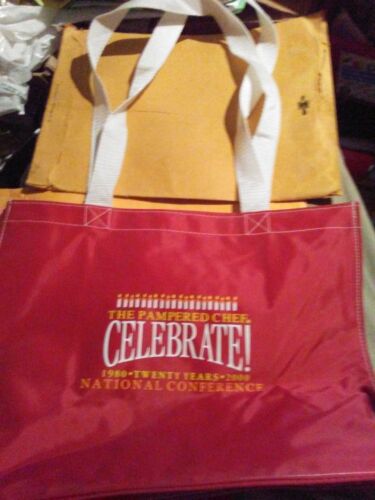 THE PAMPERED CHEF 1980 /2000 NATIONAL CONFERENCE CELEBRATE TWENTY YEARS TOTE BAG - Bild 2 von 4