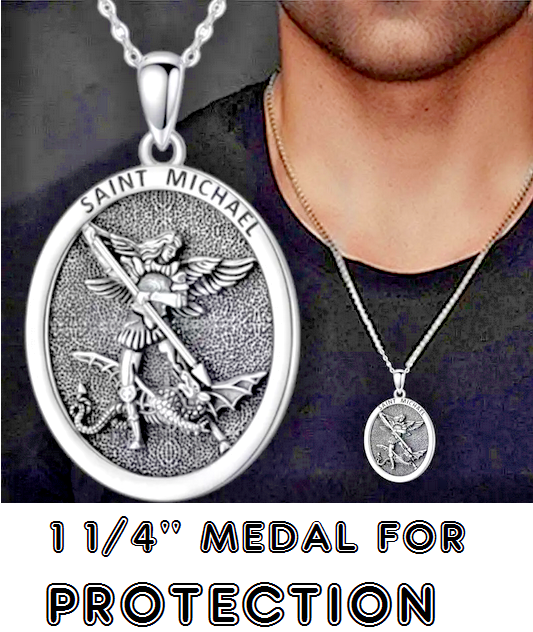 ARCHANGEL ANGEL ST MICHAEL PROTECT Pendant 28