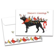 Season's Greeting Cards - Artful Designs - 10 Cards  Matching Envelopes
