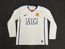 Authentic Nike 2008 Manchester United Player Issue L/S Jersey Medium