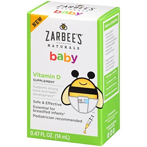 Zarbee's Naturals Baby Vitamin D Supplement, 0.47 Fluid Ounce eBay