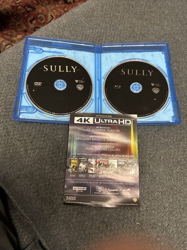 Sully 2016 - 2 Disc Set (Blu-ray, DVD, & Digital HD Edition) Very Good Condition - Picture 4 of 8