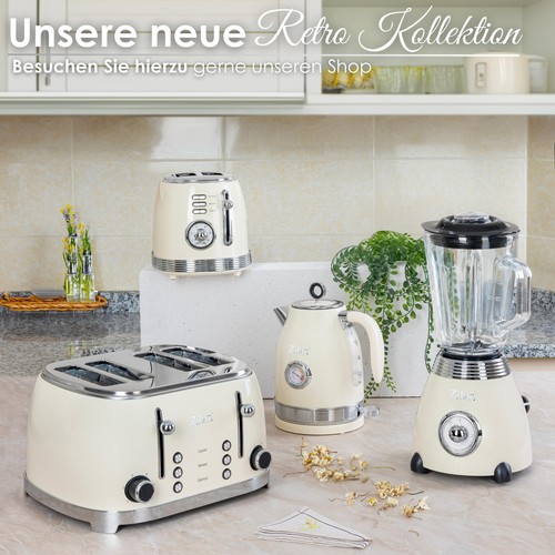 Microonde Retrò 20L 6 Livelli Micro Wave Mini Forno Microonde Piccolo 700W - Foto 6 di 7
