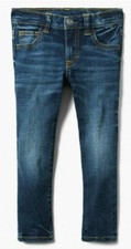 Gymboree Girls Denim Blue Skinny Jeans Pants NWT Adjustable Waist Size 7 Husky