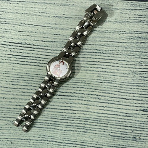 Disney MUO141 Tigger Stainless Steel Girl's Wrist Watch Floral Water Resistant - Picture 8 of 12