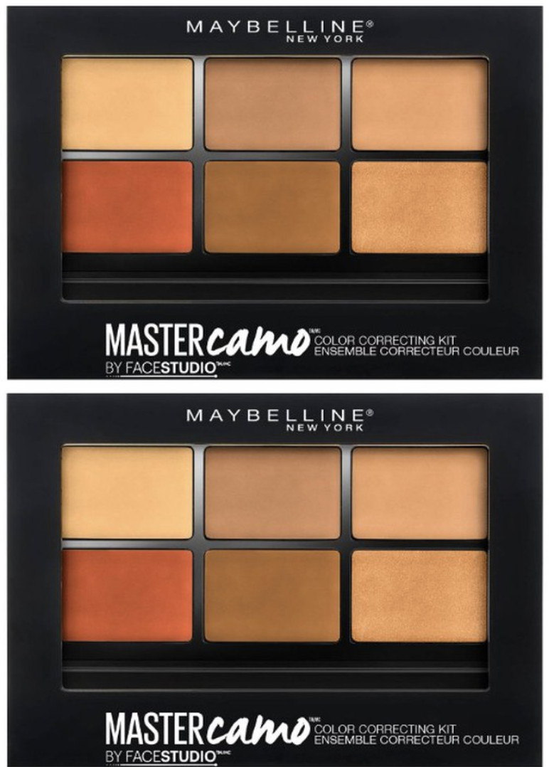 Лот из 2 Набор для цветокоррекции Maybelline Master Camo глубина 300 мм 3390₽
