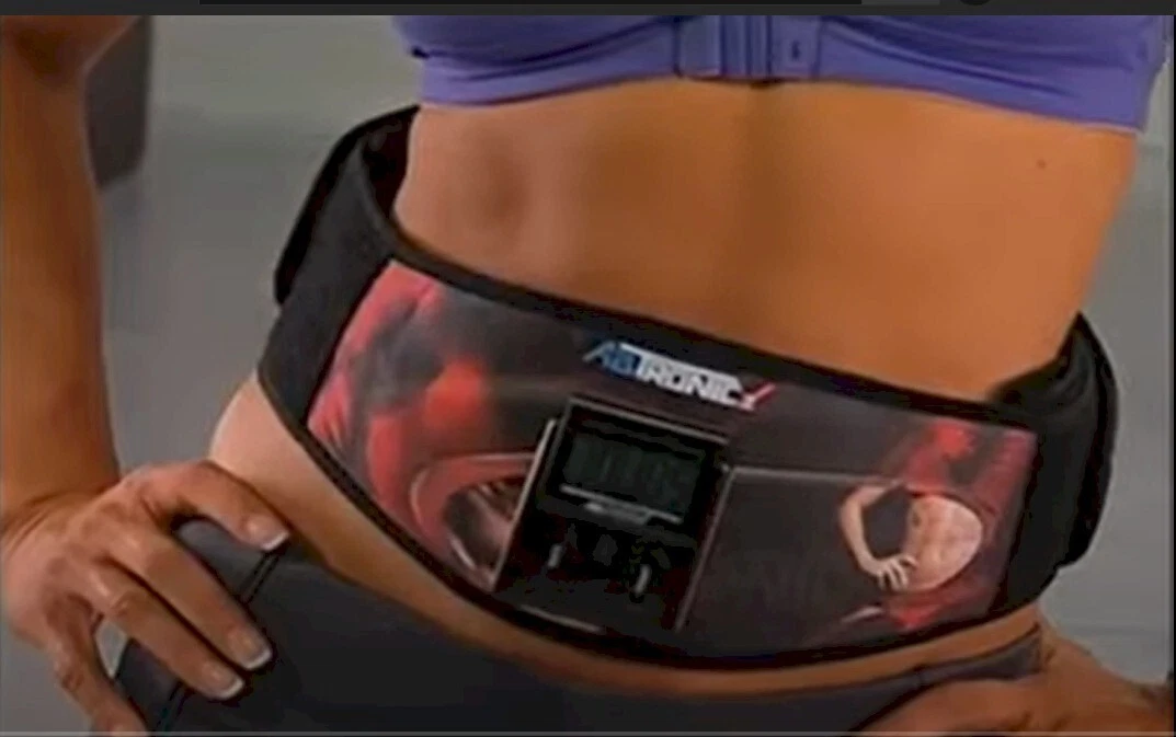 New High Quality AbTronic X2 Dual Fitness Belt Slimming Trimming Weight Loss | eBay