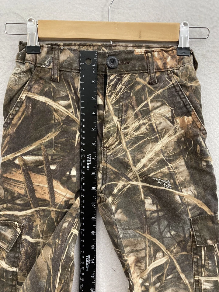 RANGER Realtree Cargo Pants Kid's Camo Camouflage Size 8 Hunting - Image 3 of 4