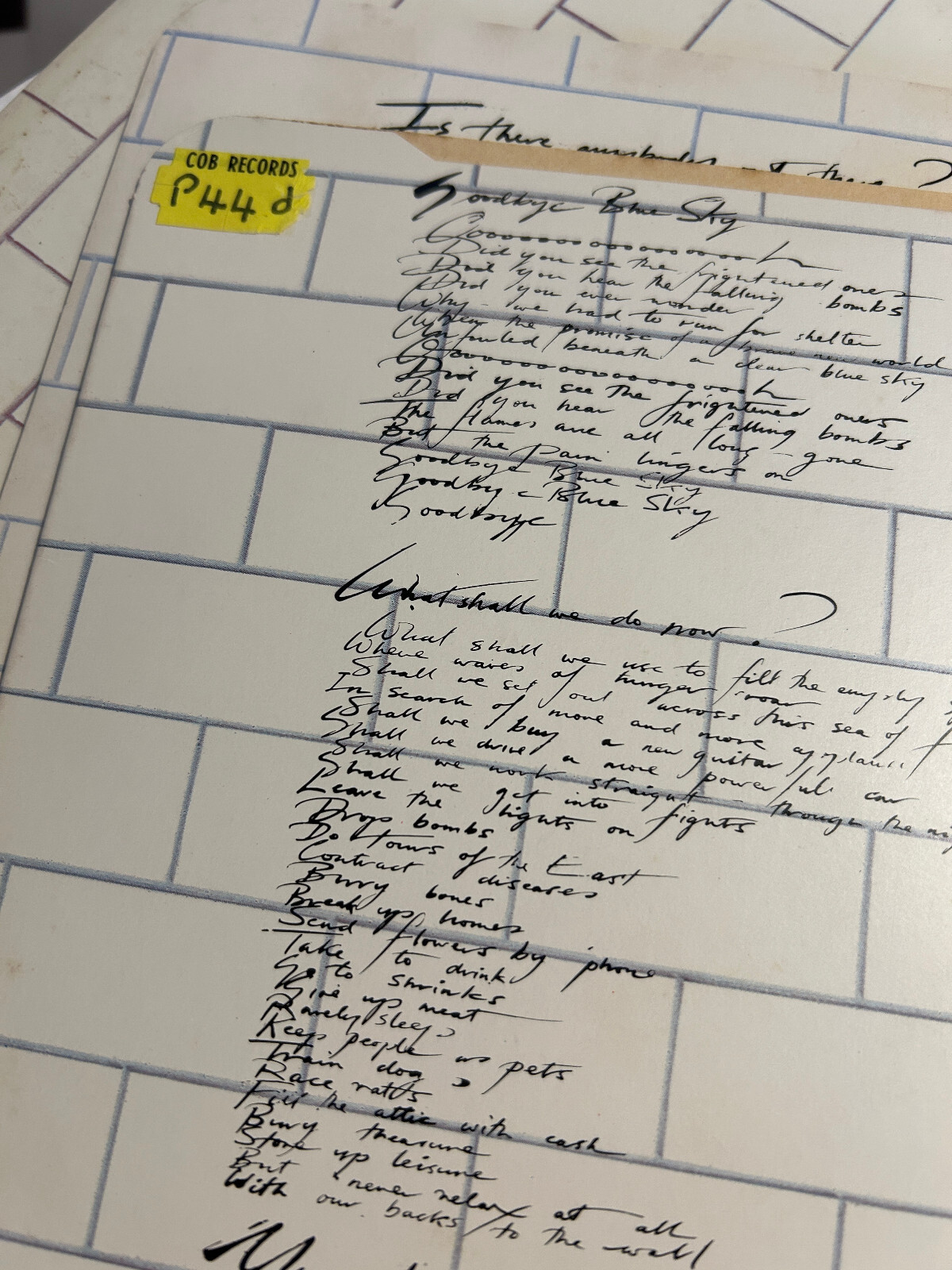 PINK FLOYD THE WALL VINYL LP eBay