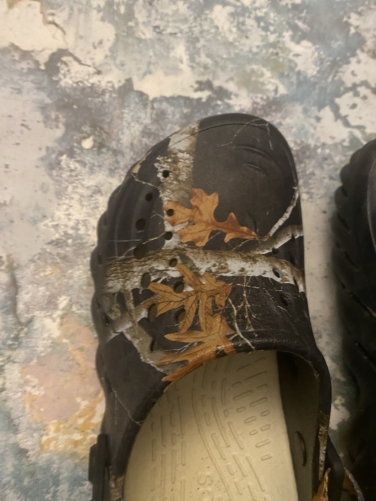 Crocs Realtree Edge Echo Clogs Camouflage brown black size 5/8 #4 image 4