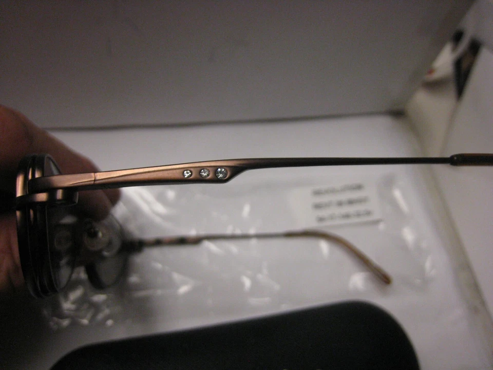 Marco Demostración Gafas Revolution con Imán Parasol REVT 89 MHGY 54-17-140 con Estuche Foto 4 de 4