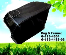 For Toro 132-4483-03 & 115-4664 Grass Catcher Bag & Frame Rack Recycler