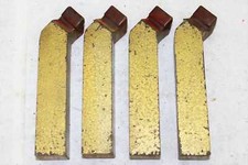 4x HM - dłuto tokarskie stal toczona - 32 mm - zakrzywione - lewe - ISO 2 M10 - NOWE