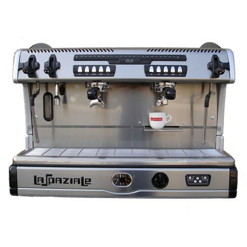 Rancilio Spaziale espresso coffee machine dual boiler pump pressure double gauge