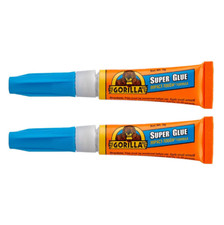 Gorilla Super Glue 2 Pack (2 x 3g) 4044101 GRGGSG23