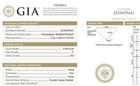 GIA 14k white gold SI2 F .94ct princess diamond martini stud earrings Natural — photo 10