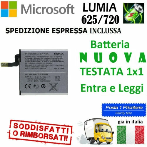 Batterie Nokia per cellulari e smartphone