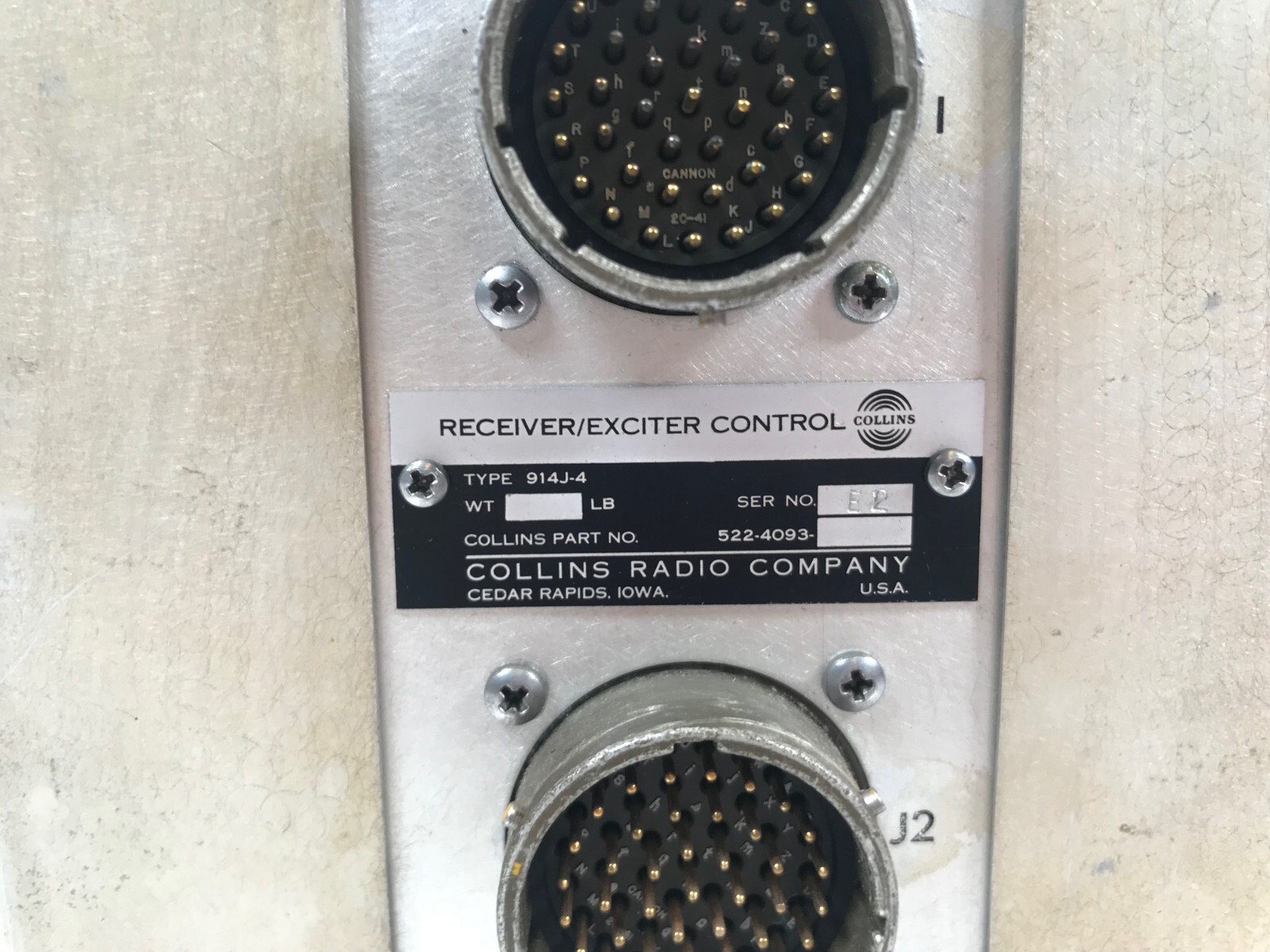 Collins 51J4 Vintage Ham Radio Receiver (restored by Howard Mills W3HM