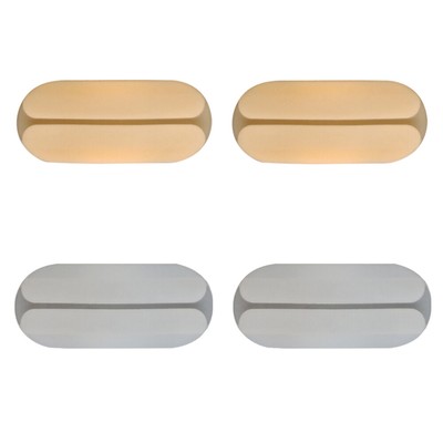 2 Pairs Shoulder Pad Pads Women's Beautiful Transparent Strap Soft Thick
