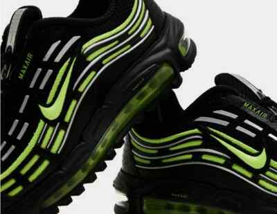 Nike Men's Air Max TL 2.5 Shoes in Black and Green | eBay