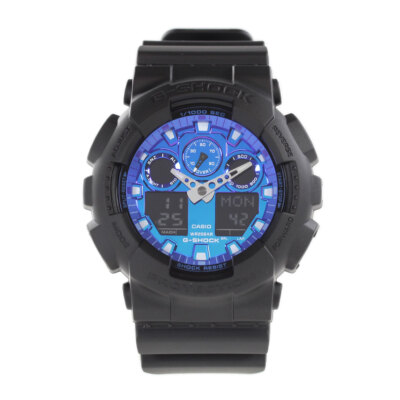 CASIO G-SHOCK GA-100FL-1AJF GA-100 SERIES GA-100 GA  Quartz Blue Black