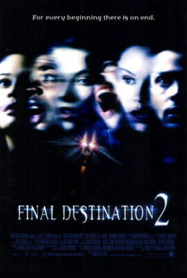 Final Destination 2 (2003) Movie Poster, Original, SS, Unused, NM