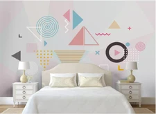 3D Color Graphics G5533 Wallpaper Wall Murals Removable Self-adhesive Honey