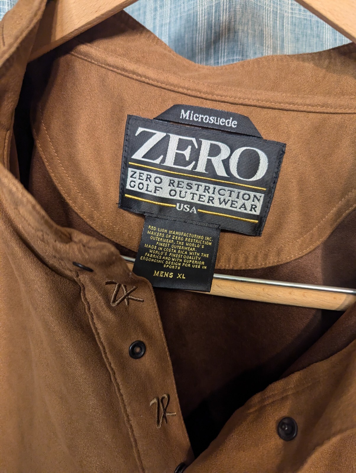 Zero Restriction MicroSuede Snap Pullover Golf Co… - image 3