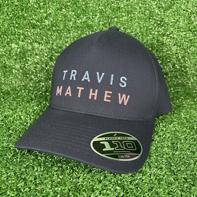Travis Matthew Firework Float Snapback Golf Hat Cap Red White Blue NEW