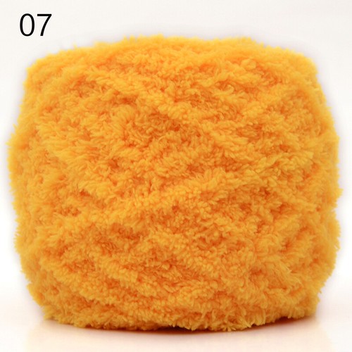 100G Soft Baby Knitting Wool Yarn Fiber Coral Velvet Yarn Hand Knitting Crochet - Bild 13 von 41