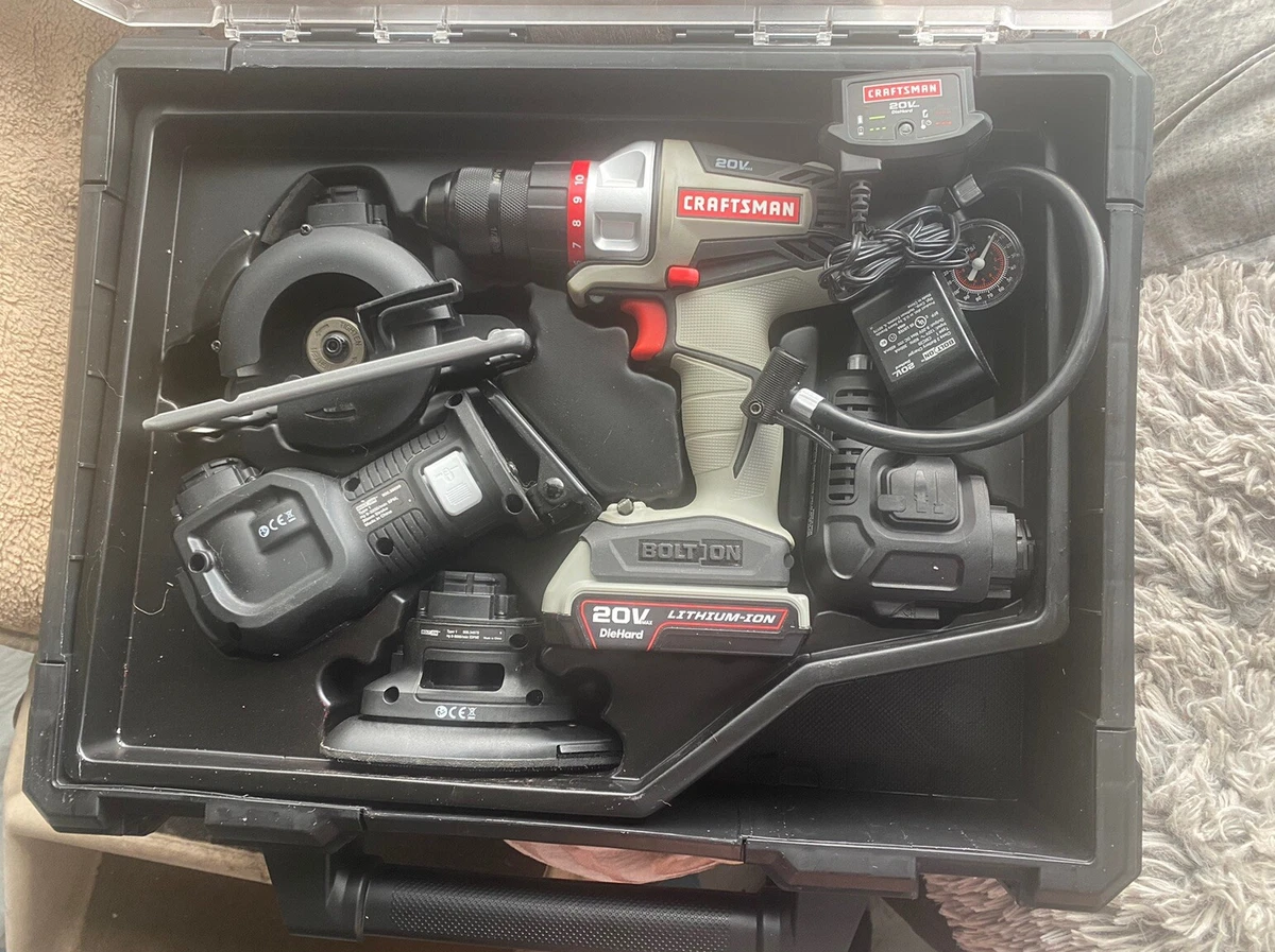 Craftsman 20v drill charger sale