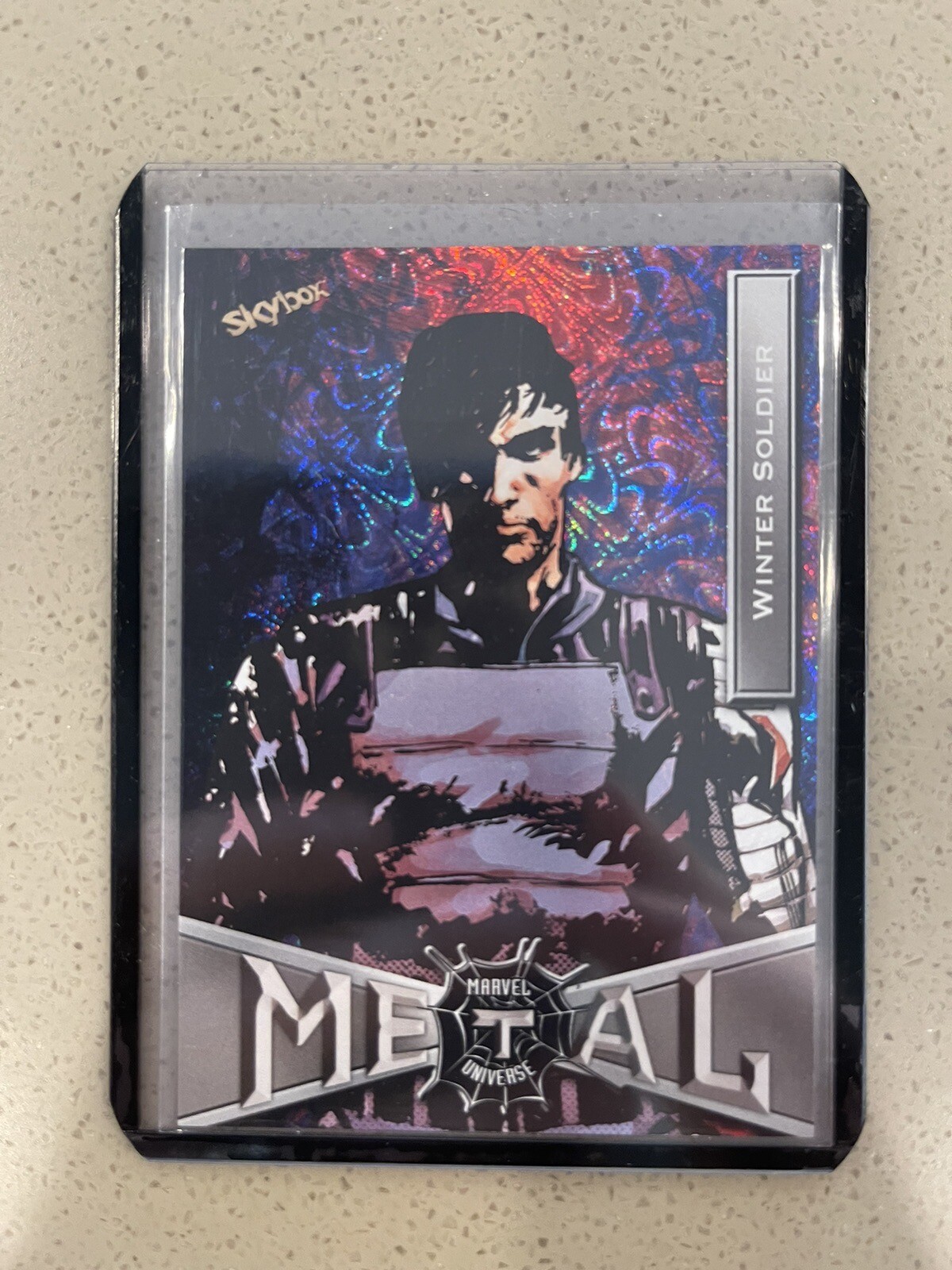 2021 Marvel Metal Universe Spider-Man GRANDIOSE WINTER SOLDIER SP #99