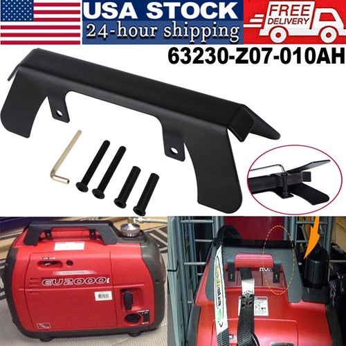 Black AntiTheft Generator Security Bracket for Honda Generator EU2200i