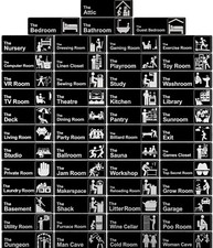 3d "The Office" Novelty Signs- 54 Varieties, your choice Adhesive Mounting Incl