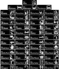 3d "The Office" Novelty Signs- 54 Varieties, your choice! Adhesive Mounting Incl