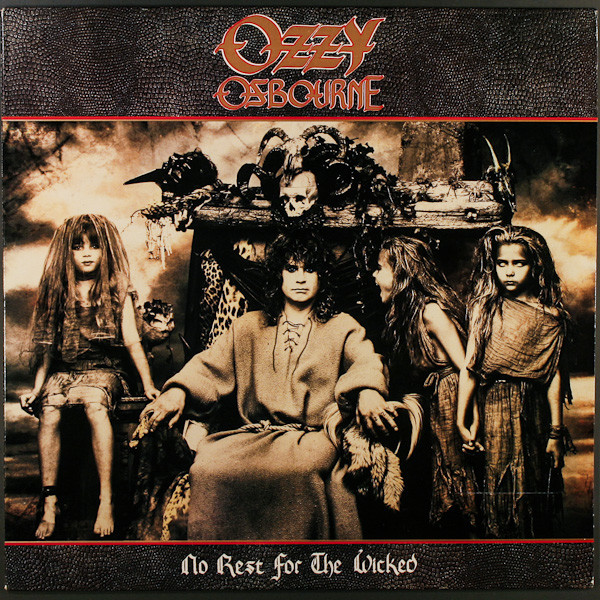 Ozzy Osbourne - No Rest for the Wicked CD 1988 EPIC ZK 44245 Ozzy Osbourne - No Rest for the Wicked CD 1988 EPIC ZK 44245