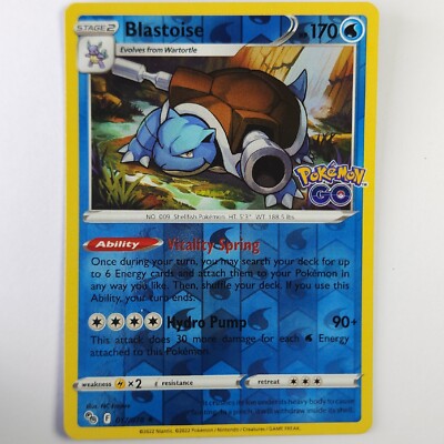 pokemon go blastoise card Pokemon TCG main image 0