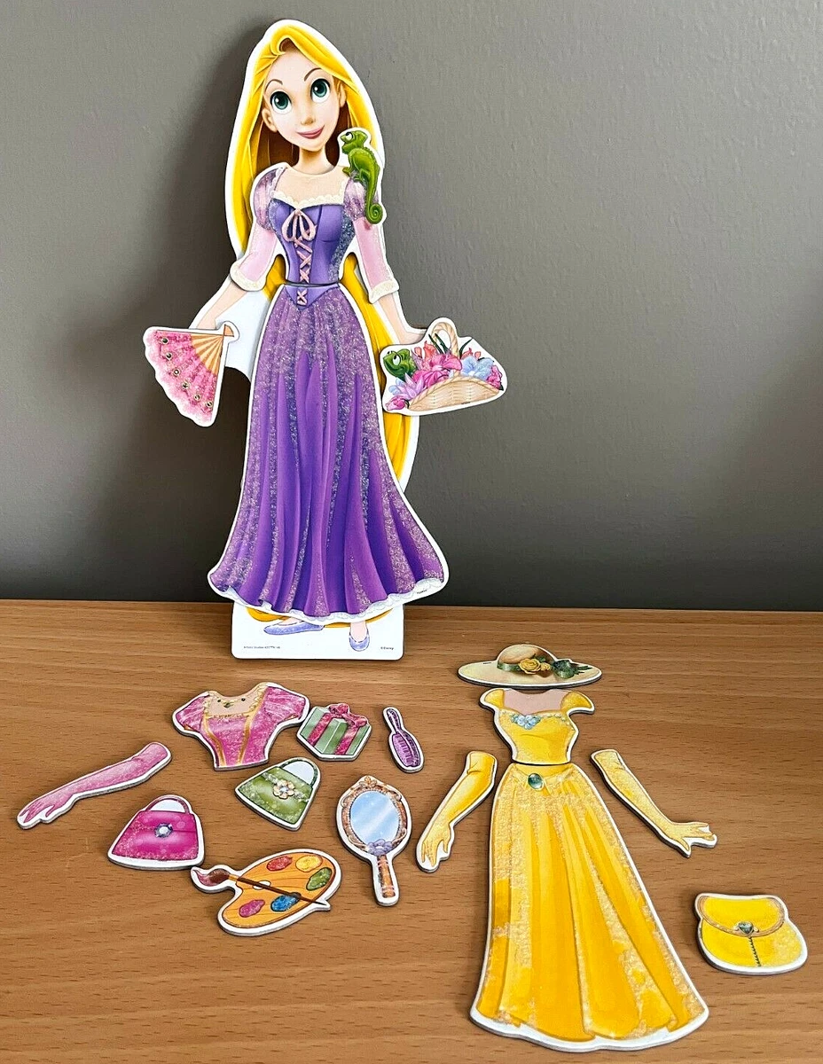 Tangled Rapunzel Paper Doll Magnetic Disney Pin Set By 48 Off