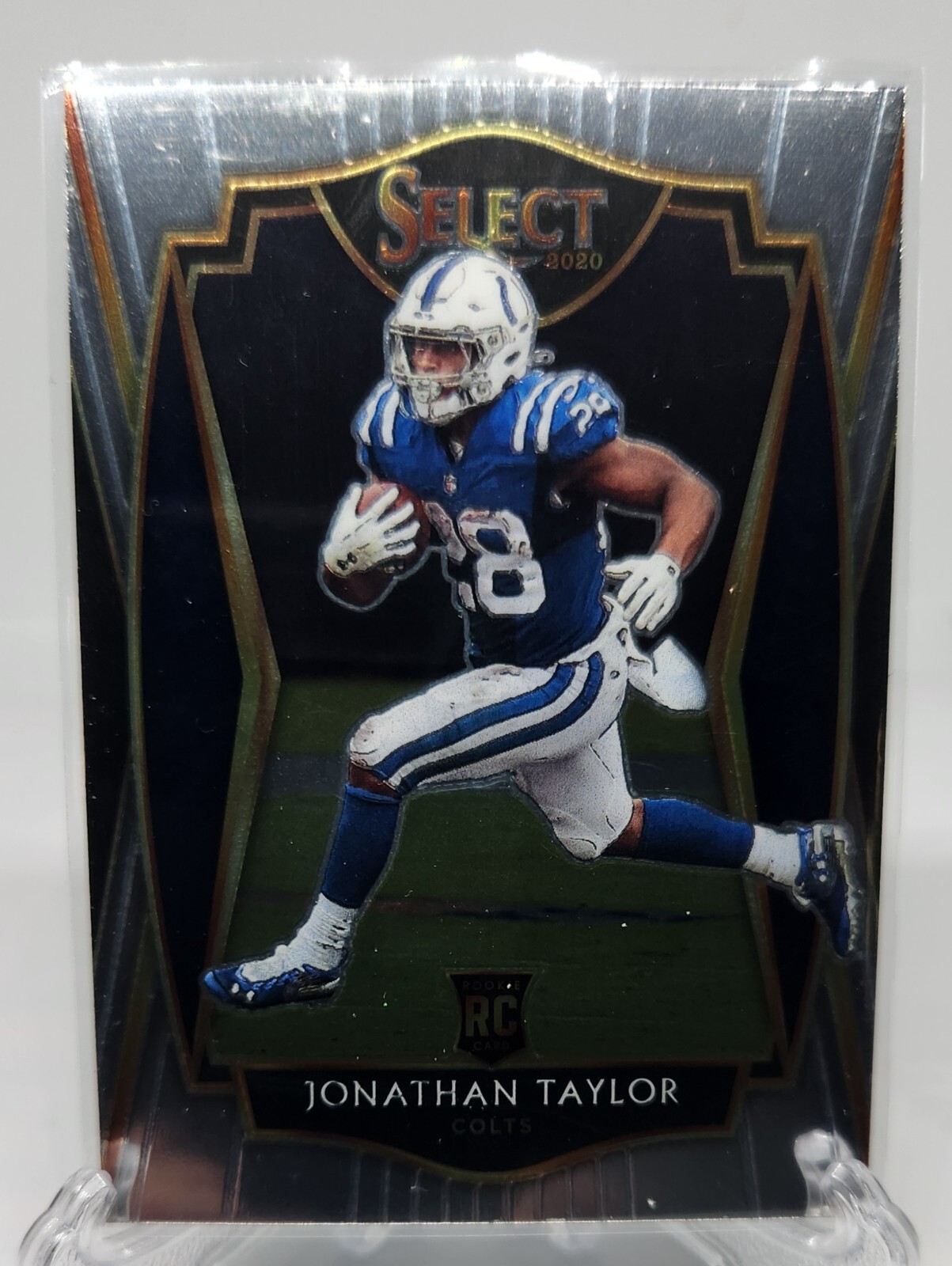 2020 Panini Select - Premier Level Silver Prizm #153 Jonathan Taylor (RC)