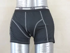 BNWT Mens Solid For Your Ass Only! Denmark Boxer Shorts Underwear Cotton Black L