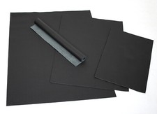 Italienisches Rindsleder Nappa schwarz 1,2-1,4 mm Lederreste Lederstücke #w002