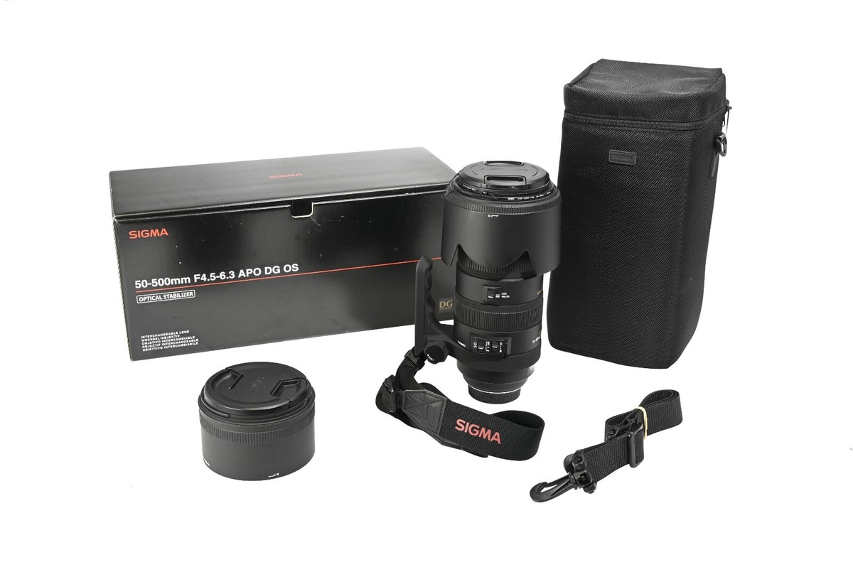 APO DG OS 50-500mm HSM Sigma F4.5-6.3 Lens SIGMA - | for f⁄4.5-6.3 