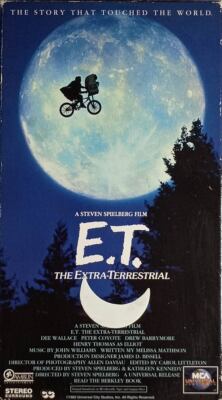 E. T. The Extra-Terrestrial [VHS, 1982] Drew Barrymore; Henry Thomas
