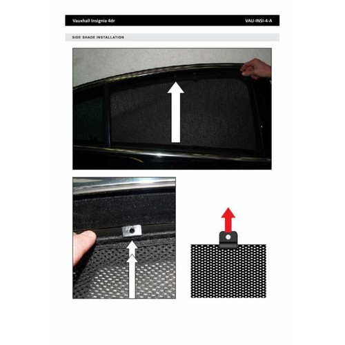 Parasole per Opel Insignia 4 porte anno 09-16, pannelli posteriori + lunotto - Foto 10 di 18