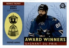 2017-18 O-Pee-Chee Retro Award Winners #AWBB Brent Burns Norris - HKY