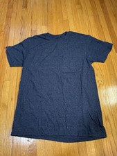 Fruit of the Loom Men  s Small Pocket T-Shirt Dark Blue Cotton Blend