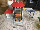 Playmobil 3175 Fire station headquarters Vintage 1997 *incomplete
