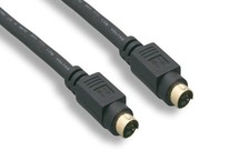 3FT S-Video Cable 4-PIN MINI-DIN Male to Male 3 Feet SVIDEO